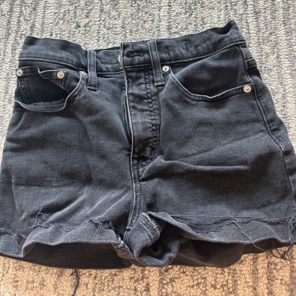 Madewell High Rise Denim Short - Size 25